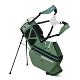Big Max Dri Lite Hybrid Tour golf bag - stand bag (olive green-black)